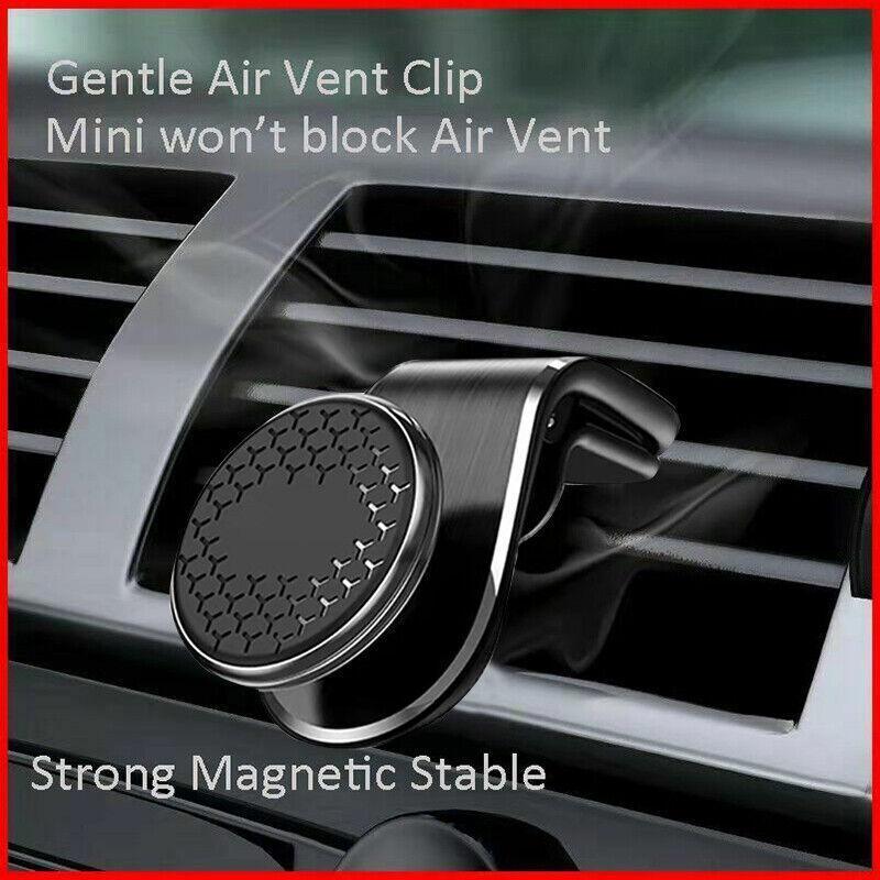 Universal Car Phone Holder Mini 360 Degree Rotating Air Vent Mount Clip Stand