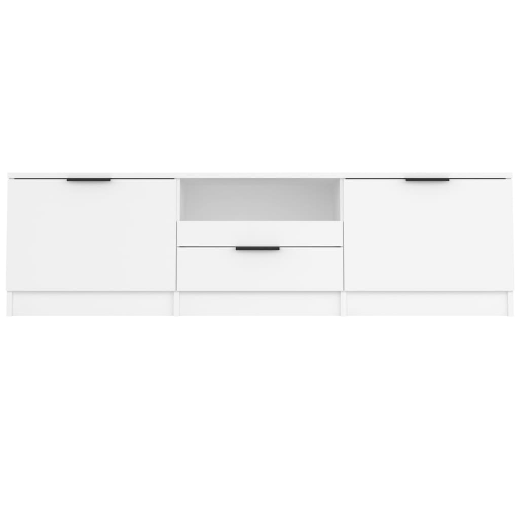 NNEVL TV Cabinet White 140x35x40 cm Engineered Wood