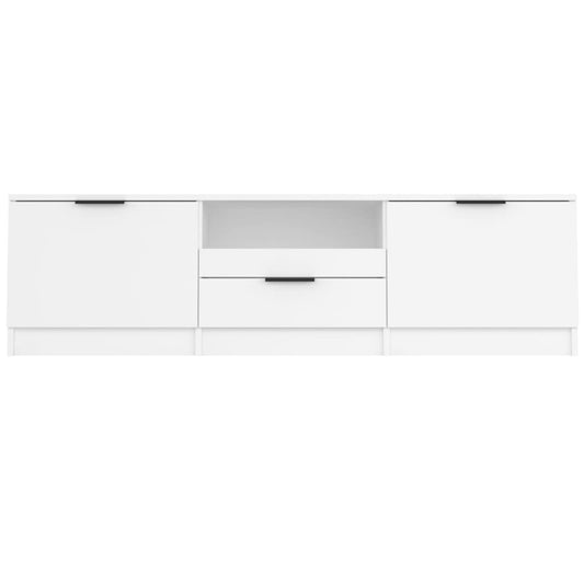 NNEVL TV Cabinet White 140x35x40 cm Engineered Wood